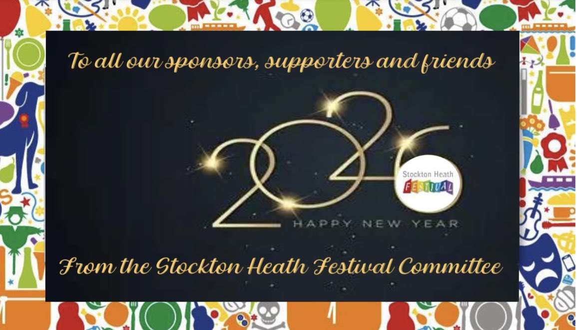 Happy New Year from #SHFestival

Thank you to everyone who supports us — we couldn’t do it without you.

Want to get involved in 2026? Find out more: stocktonheathfestival.co.uk/sponsor-us/