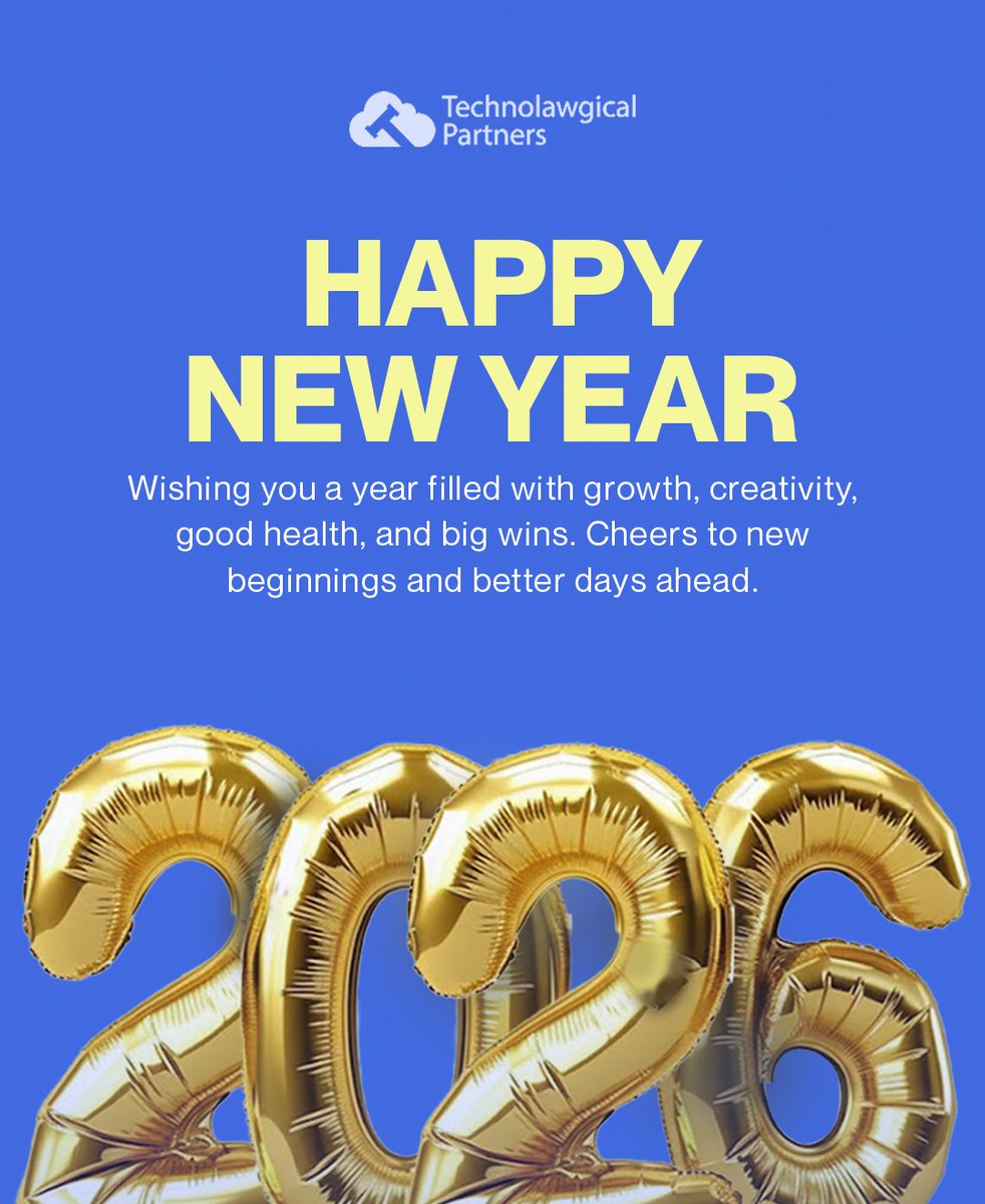 New year, new goals, new opportunities. 

We are thankful for the trust placed in us over the past year. 

Wishing our clients and partners a rewarding New Year.