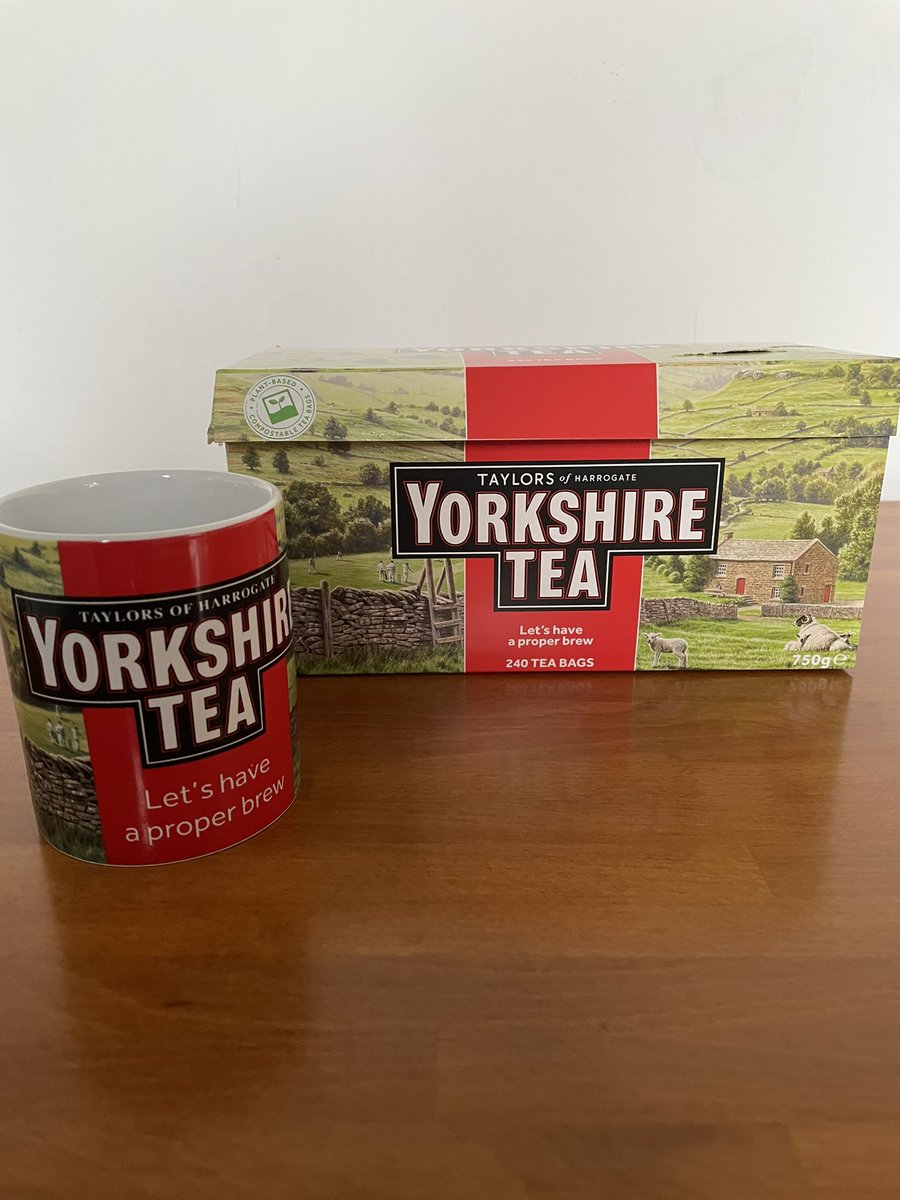 wackerlegend's tweet photo. @YorkshireTea Every day is Yorkshire tea day in our house #milkinfirst https://t.co/6A2XXzuvrx