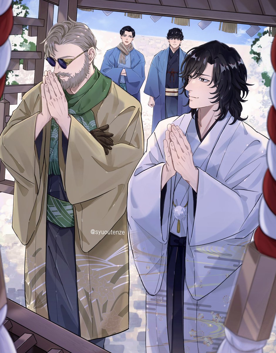 あけましておめでとうございます🌅
💯Ⓜ️配信されたので是非観てみてください！
宮トガ&amp;海財のダブルコンビで初詣行って欲しい