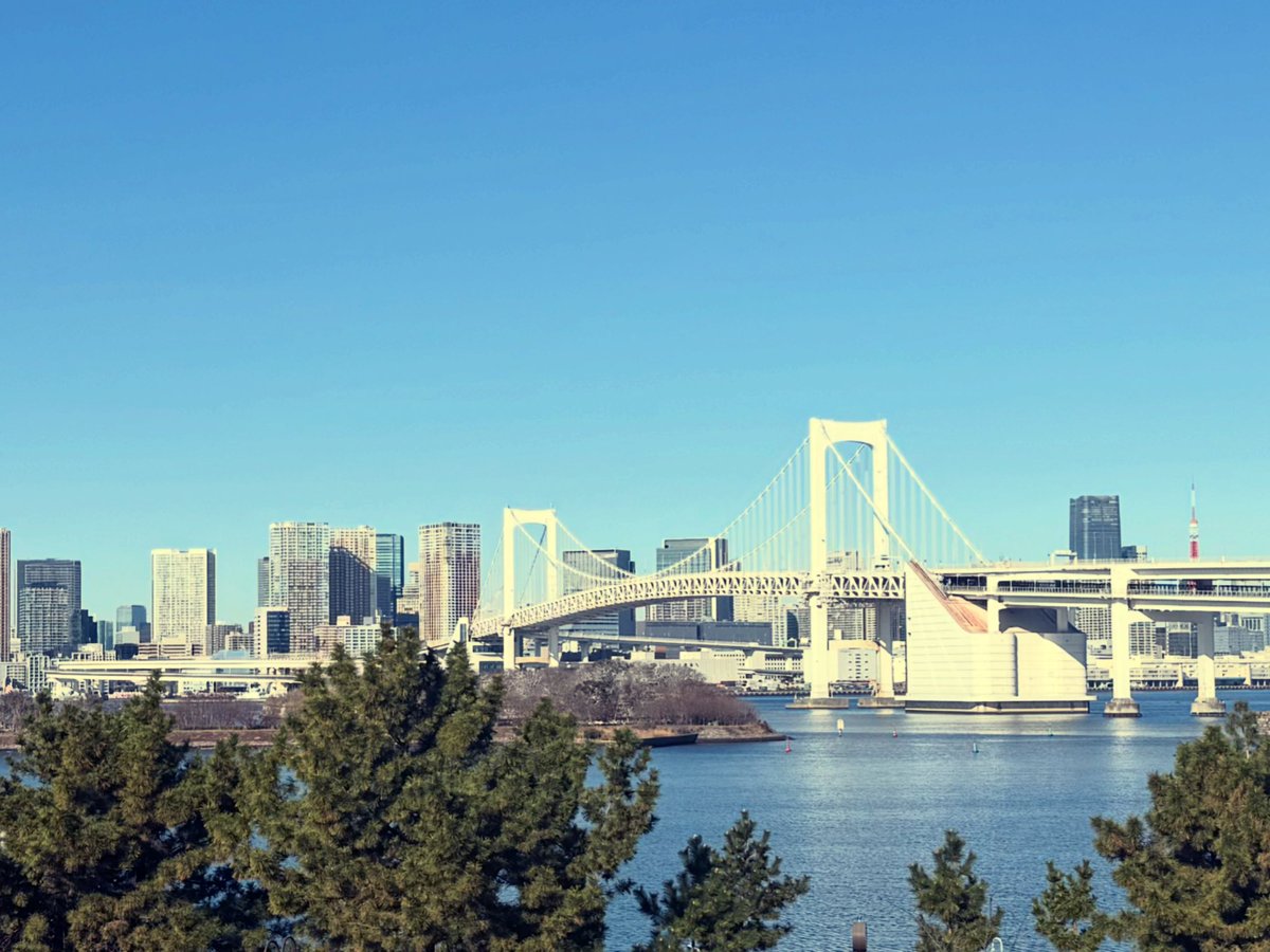 明けましておめでとうございます！
今年もよろしくお願いします🙇
今日はお台場へ遊びにきました♪