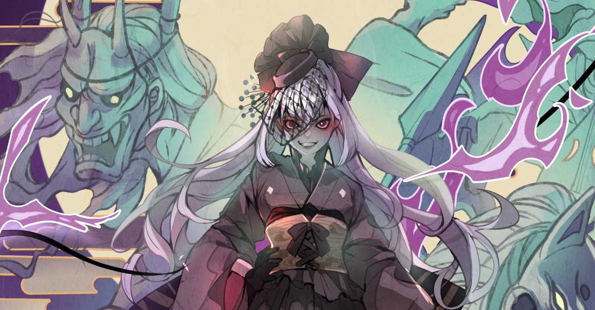 shinobigami_bou's tweet image. 万の川が集まり、海になるように、
万の戦が集まり、究極の怪物が生み出される──

シノビガミ 古流・外道流派ブック
万戦集怪