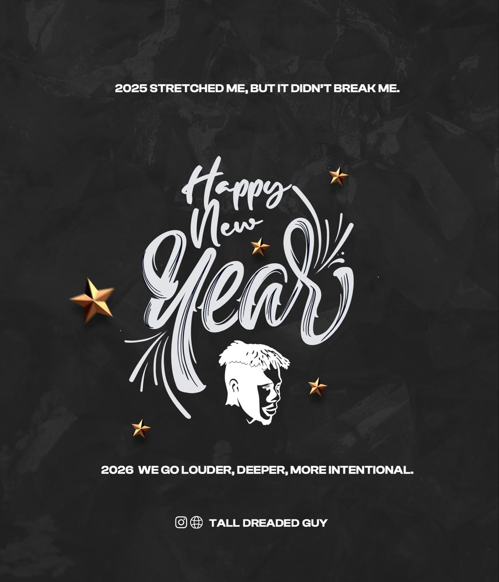 talldreadedguy's tweet image. The best goals for a new year don't start with numbers. They start with clarity, courage, and care.

Growth that begins with intention lasts longer than goals written on paper.