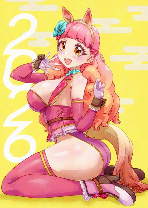 馬ニーガールというかポニーガールというか 