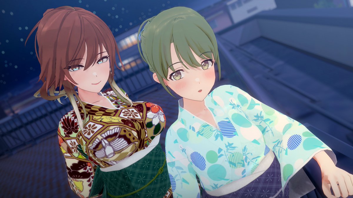 七草にちか #緋田美琴 #シャニマス #COM3D2