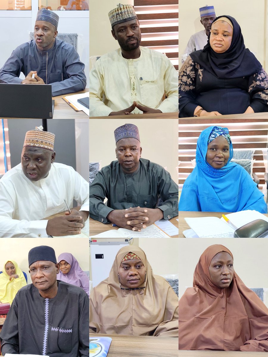 jsphcda's tweet photo. JSPHCDA held a Management &amp; Staff Meeting today in Dutse, chaired by ES Dr. Shehu Sambo. Directors and Programme Managers reviewed activities, discussed challenges, and explored ways to strengthen PHC services across all 27 LGAs of Jigawa State. https://t.co/acWhnQZoCU