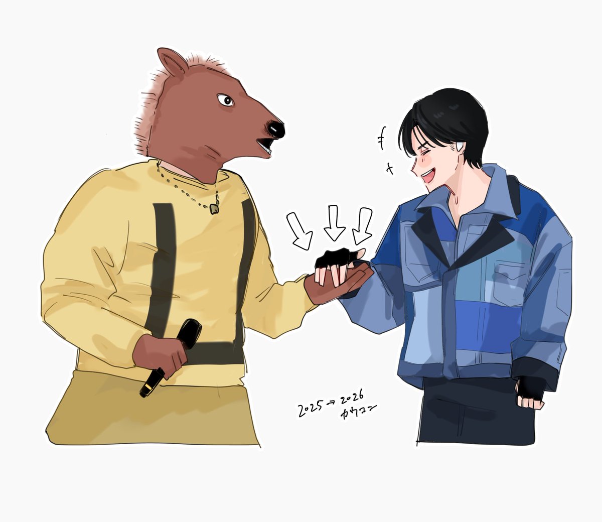 うまっすー、ケンティーには大ウケでした