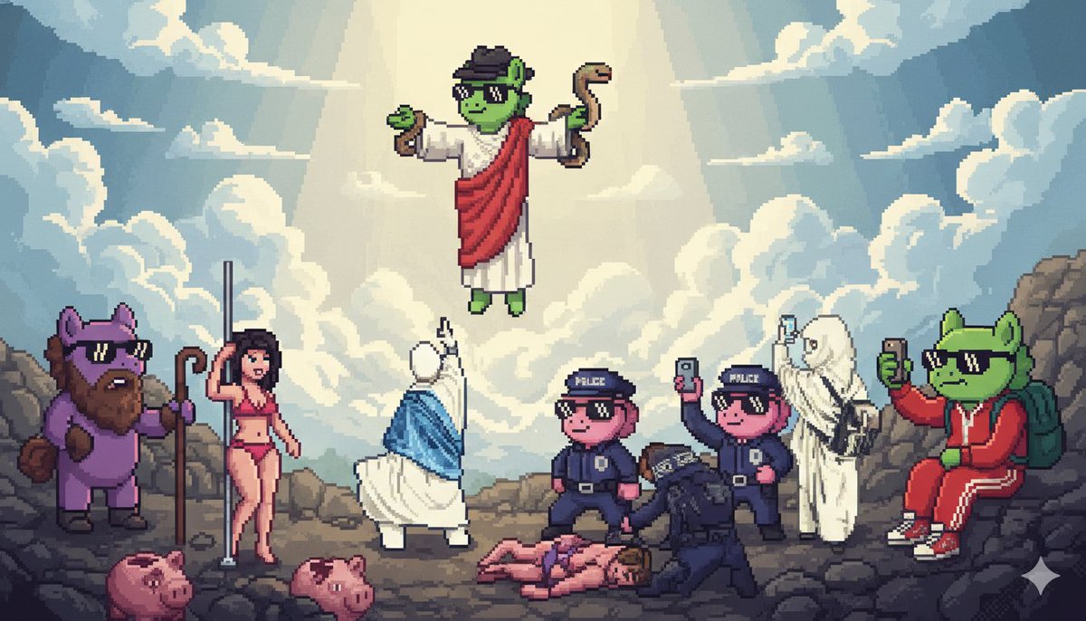 pxponies's tweet image. 📉 The market crashed.

$PONY token dropped 70% in value. Harlan's holdings, already minimal, became almost worthless. pxpony.com #CryptoWinter #TokenCrash #MarketCrash #70PercentDown #Worthless #LostEverything #SunkCost #IdentityCrisis