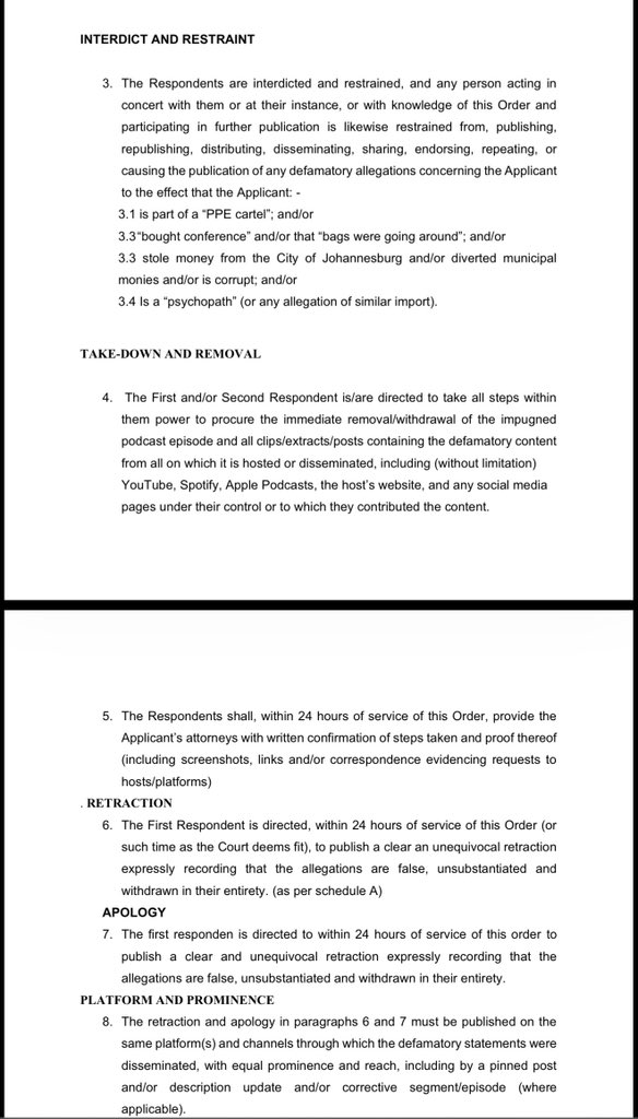 samkelemaseko's tweet image. The court has ruled in favor of newly elected Greater Johannesburg Regional Chairperson, Loyiso Masuku, in her case against Phaphano Phasha.

An order and interdict from making  derogatory statements has been granted , “ordered to desist, retract and apologize for spreading false…