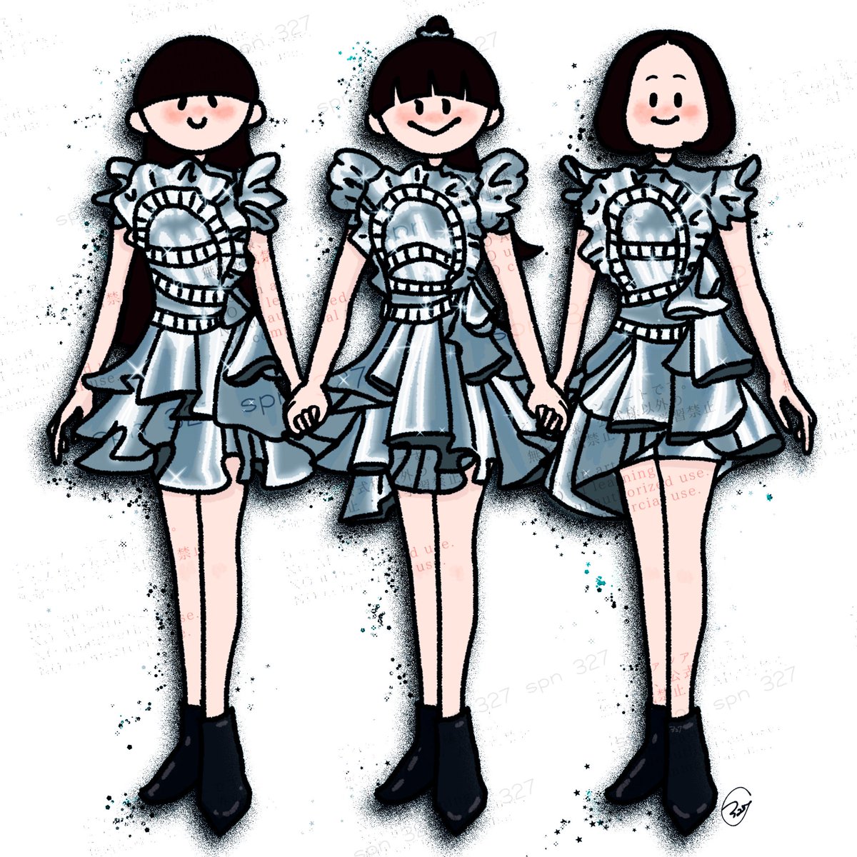 キミこそが光 🪩✨
#prfm 
#Perfume_fanart