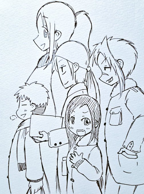 新年会の買い出しに出掛けた社員寮組 