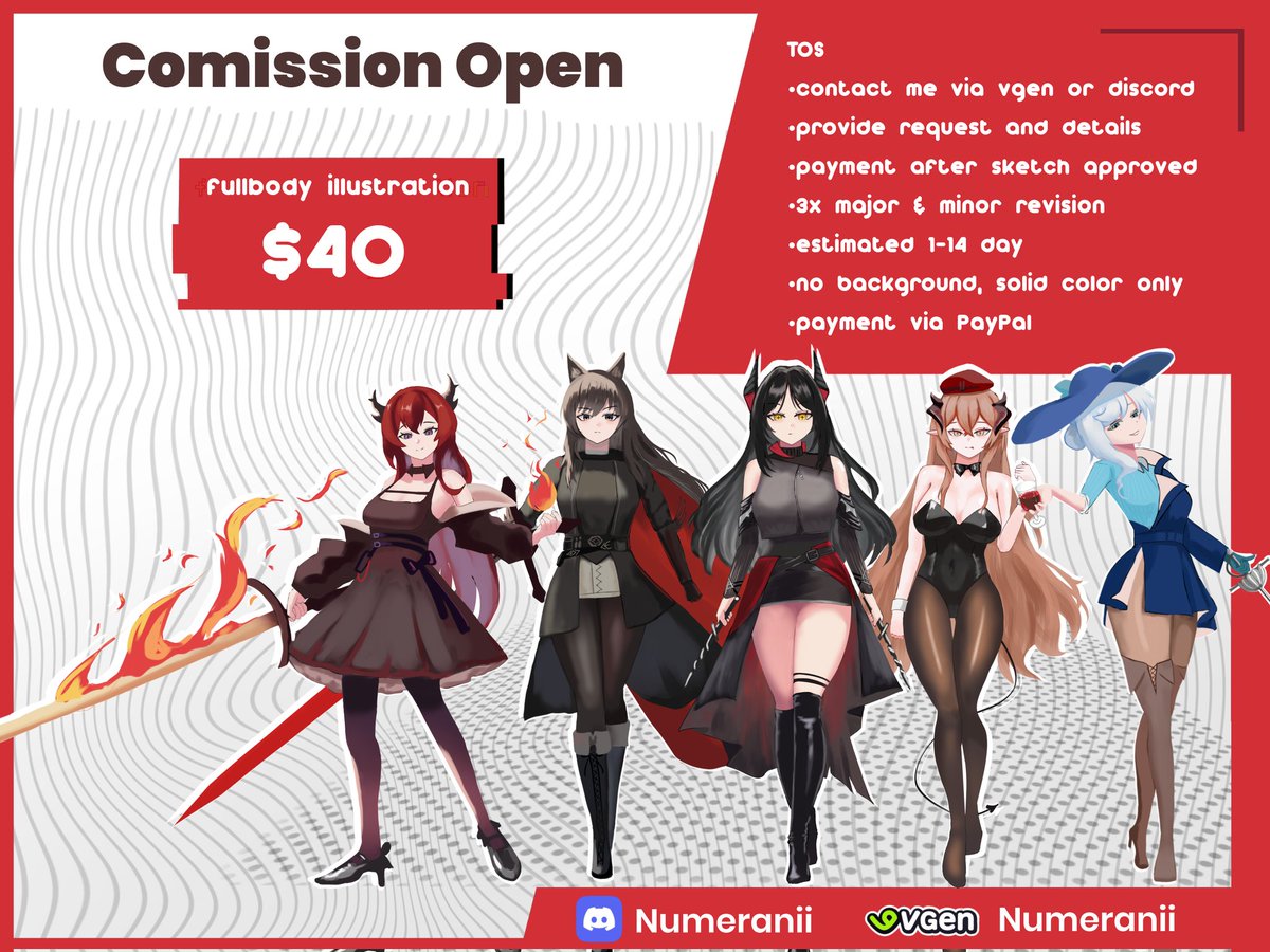 Numerani || Comission open tweet media