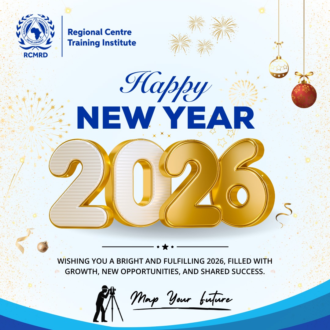 TheRCTI_RCMRD's tweet photo. The Management and Staff of RCTI wish you a Happy New Year 2026. We look forward to serving you with excellence as we Map Your Future.
#HappyNewYear #HappyNewYear2026 #HAPPY2026 #RCTI #MapYourFuture https://t.co/ZbxGGG9DnL