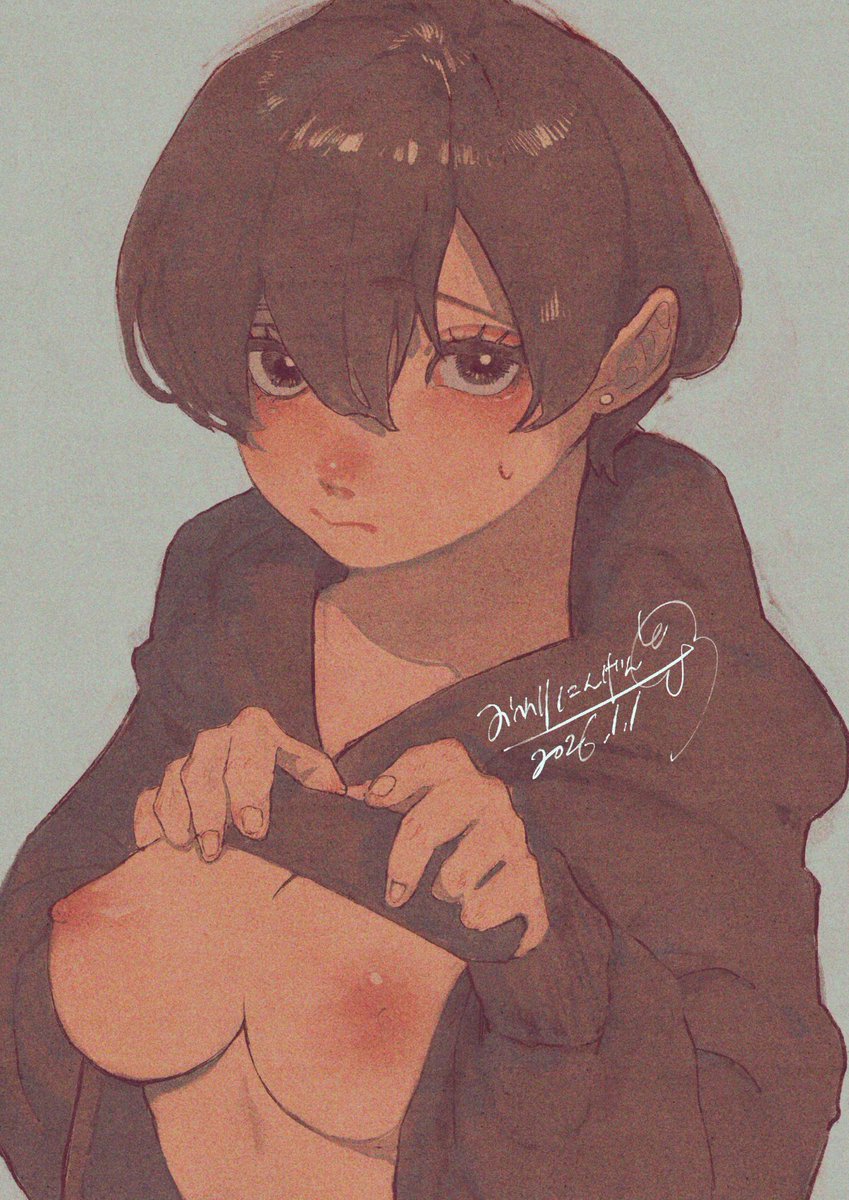 キャラクターを描くときにそのキャラのリアリティが立ち上がる瞬間っていつなんだろうって考えながら描いていた絵
やはり目頭と鼻の穴は描かないと落ち着かないがそれ以外は意外とアレルギー反応なかったし何よりかわいくかけたからもう今後はこれでいこうそうしよう 