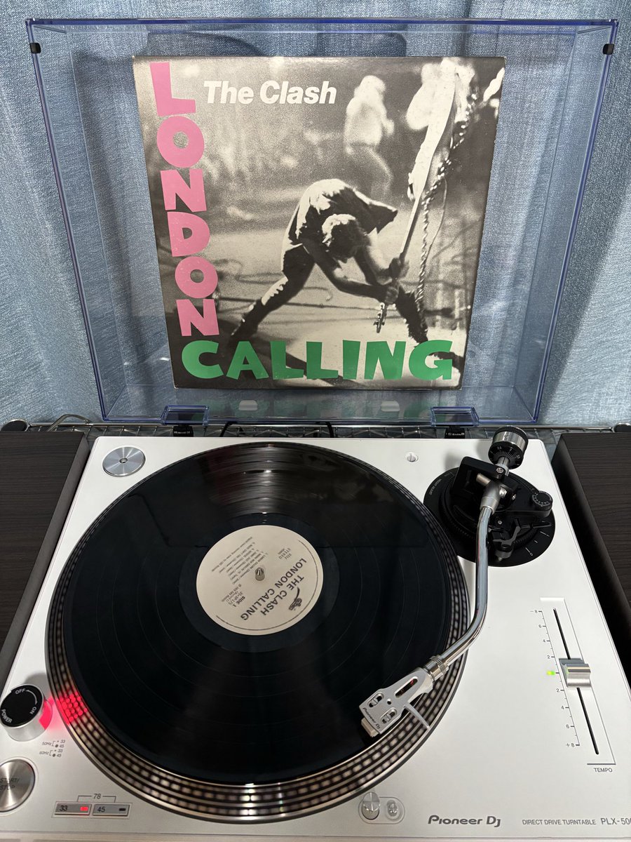 今夜の1枚 THE CLASH 「LONDON CALLING」 #TheClash #NowPlaying