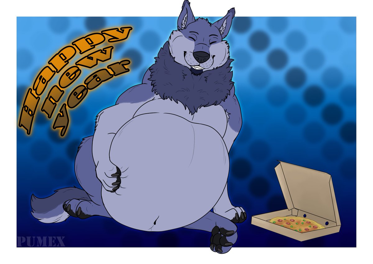 Pumex8's tweet photo. Happy New Year!🥳
#2026 #HappyNewYear2026 #chubby #fatfur https://t.co/5z5ALOn9HY