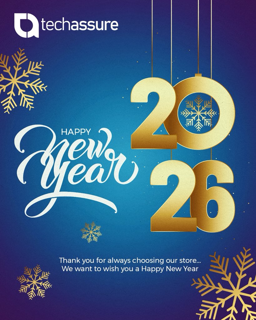 techassureltd's tweet image. Happy New Year from all of us at Techassure Limited! ✨
Thank you for choosing us. We look forward to serving you even better this year.