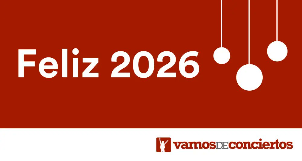 🎶 Por un año lleno de música y conciertos…