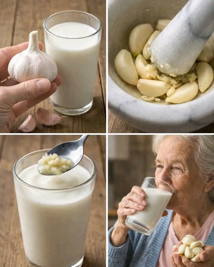 Mix garlic with milk and you will thank me 🧄🥛🧄