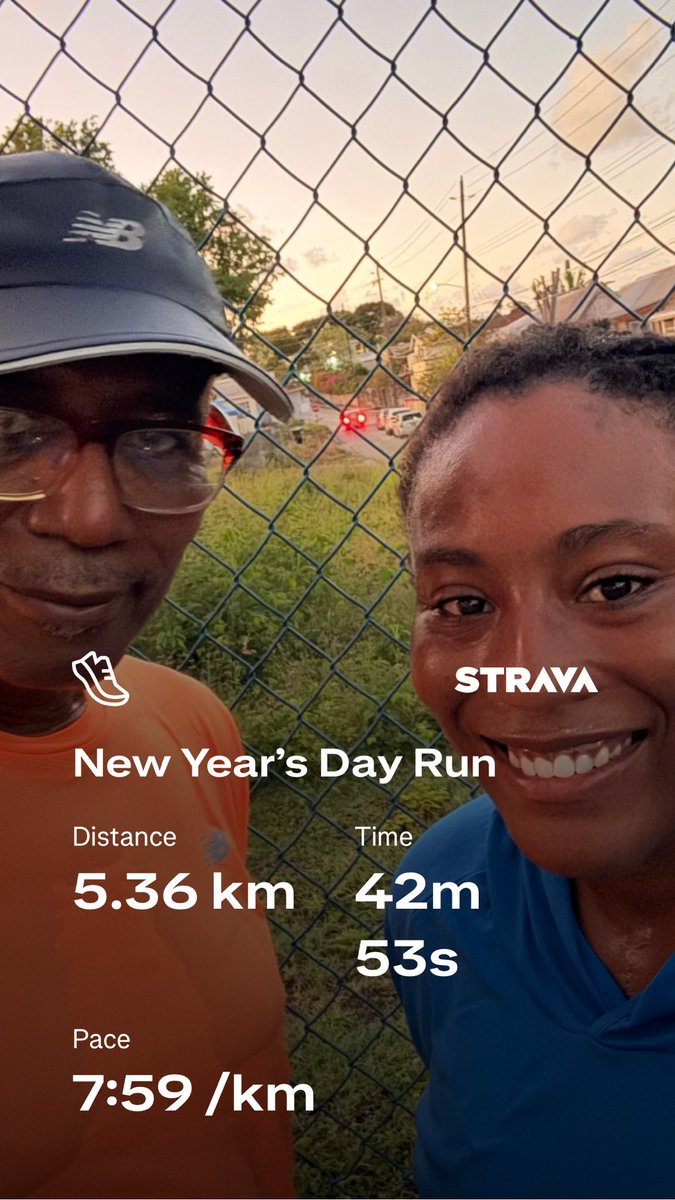 Check out my first run of the New Year on Strava. #run #runner #fatherdaughterrun #newbalance #newbalancerunning #newyearsdayrun #strava ⁦<a href="/Julz_Burke/">Julie-Ann Burke</a>⁩