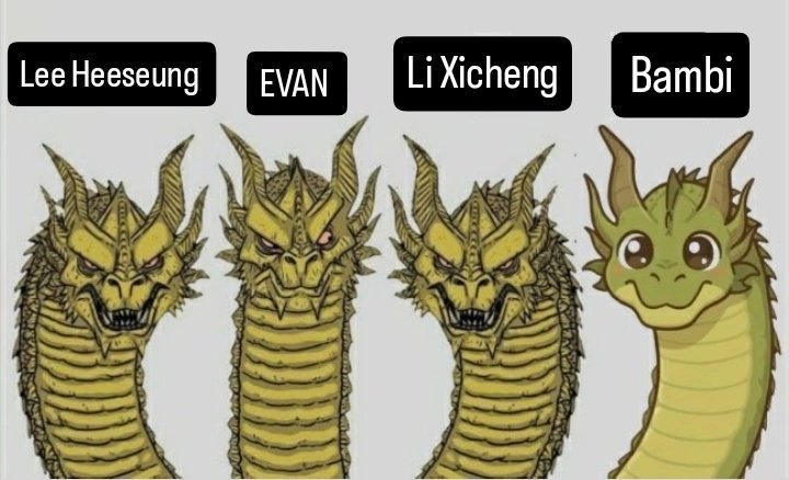 evnlee_'s tweet image. THE BIG 4. #HEESEUNG