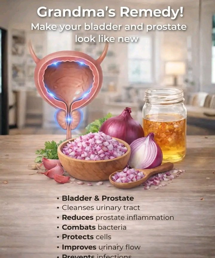 Onions and the peels of certain fruits can help improve your prostate health! The best remedies! They'll make your bladder and prostate look like new.
To continue receiving my recipes, just say something… Thank you!