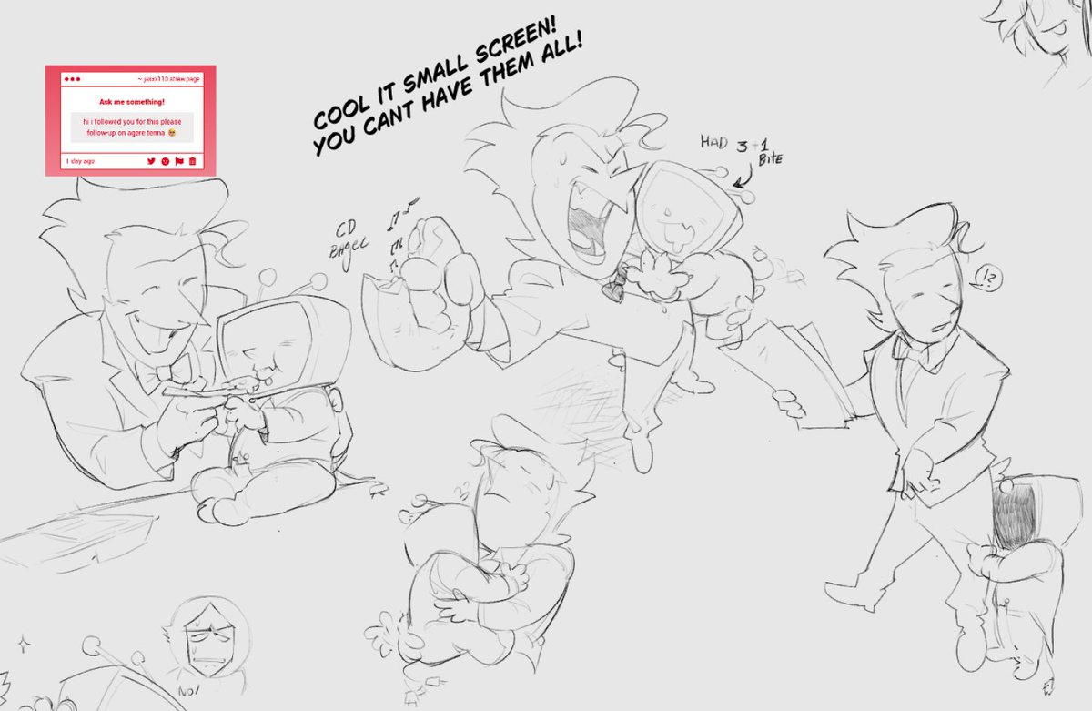 SkinnyJimz's tweet image. will probably not colour but agere tenna spread ✨