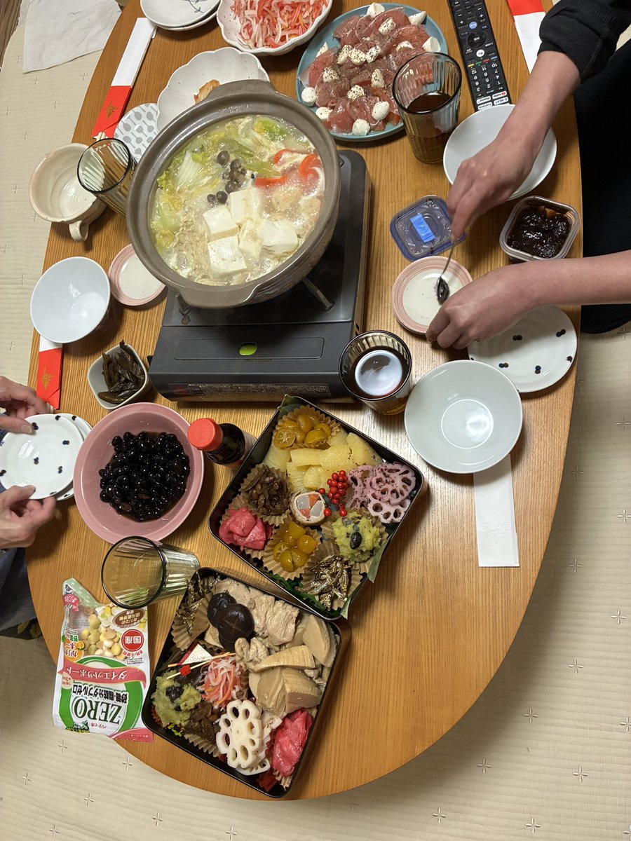 奈良の彼女のお姉さんのお家で新年会🏠
全て手作りなのは凄い🤩👍