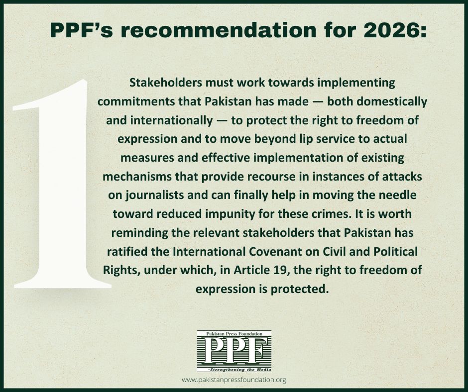 PPF calls for a stakeholder-wide commitment to creating a safer environment for journalists and media professionals in Pakistan. 

Read: pakistanpressfoundation.org/ppf-calls-for-…