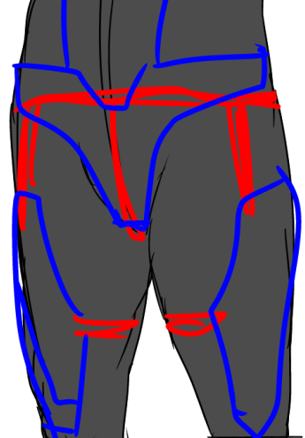@Kirarman13 一応ゴムバンド+バックル接続で吊り下げはしてるんですが
負担がほぼ腰に集中しちゃってて結果全部引っ張られてだら～んとしちゃいました
複雑な造形してるわけでもないので普通に広めのベルクロ縫い付けて張りつけた方がよさそうです 
