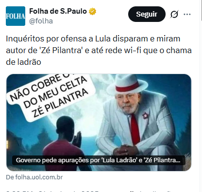 clarionrox's tweet photo. Saudades da Ditadura do Bolsonaro quando tava liberado chamar o presidente de fascista, genocida, canibal e o caramba.

Agora que salvamos a ""Democracia"" não pode nem mais chamar de Zé Pilantra que a polícia Federal vai atrás de você. https://t.co/yjmhHd8ZTK