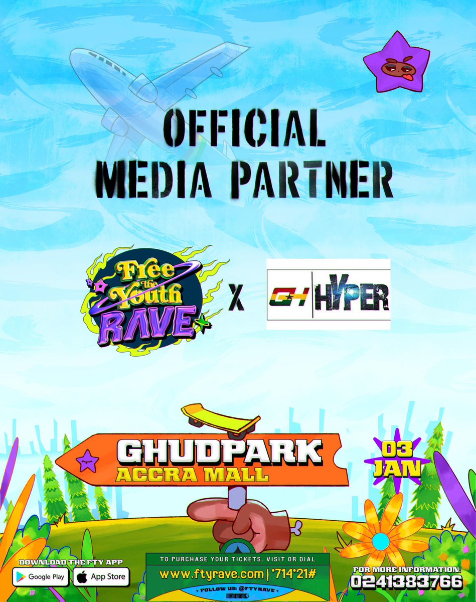 ftyrave's tweet image. Ghhyper1 is in full effect, We’re bringing you next-level coverage, raw moments, and unforgettable memories at @ftyrave on Saturday, 3rd January 2026.
This is more than a rave, it’s a movement.

Get your tickets at ftyrave.com or dial *714*21#

#FreeTheYouth #FTYRave
