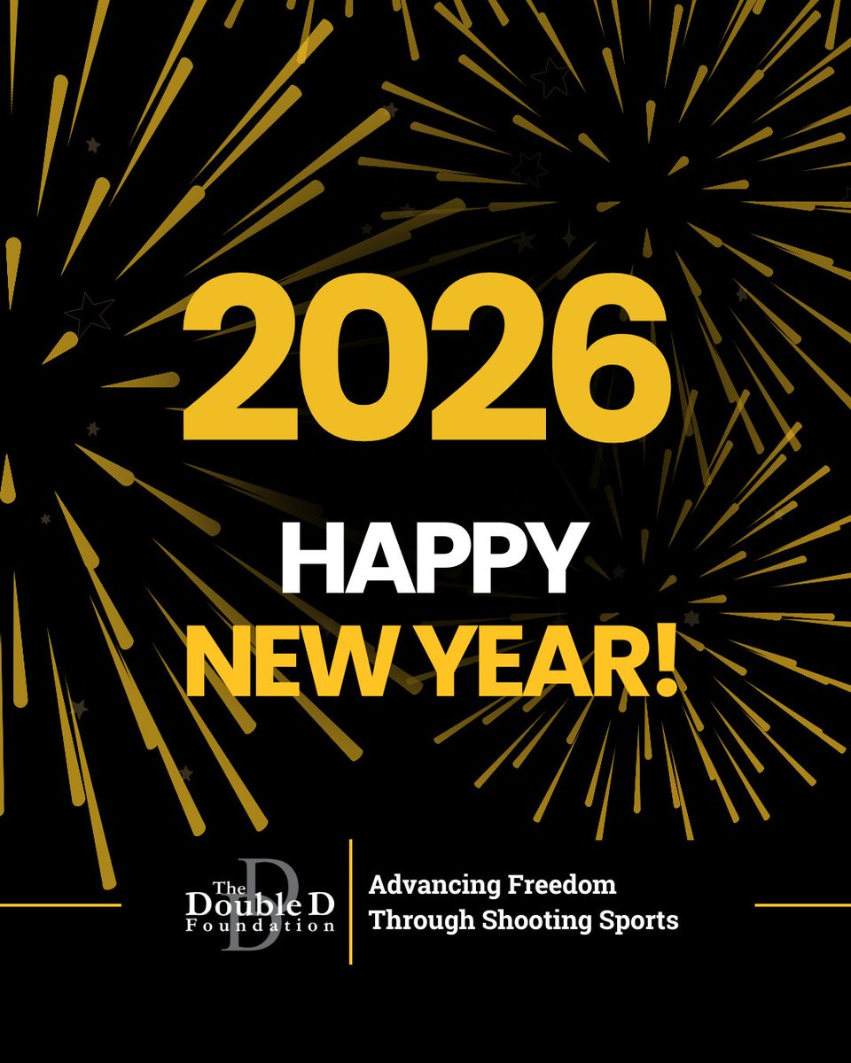 New Year. Same commitment to Advance Freedom Through Shooting Sports. 

Wishing you and yours the very best in 2026!