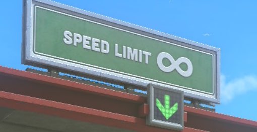 USA SPEED LIMIT20看板 USA SPEED LIMIT20看板