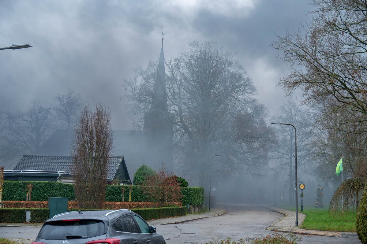 Grote brand aan de Edyweg in Spankeren