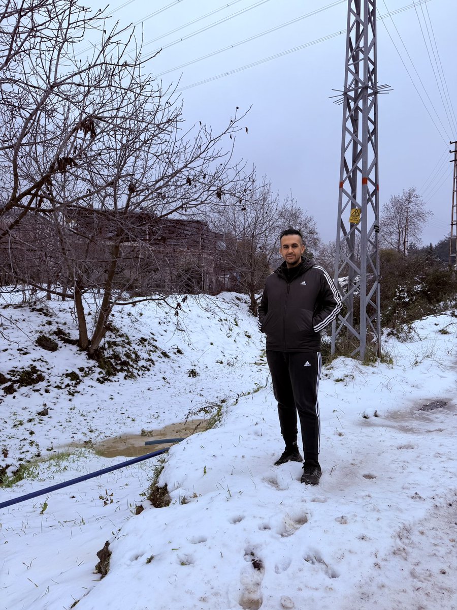 Bir kar fotoğrafı bırakalım istedik.  🤍