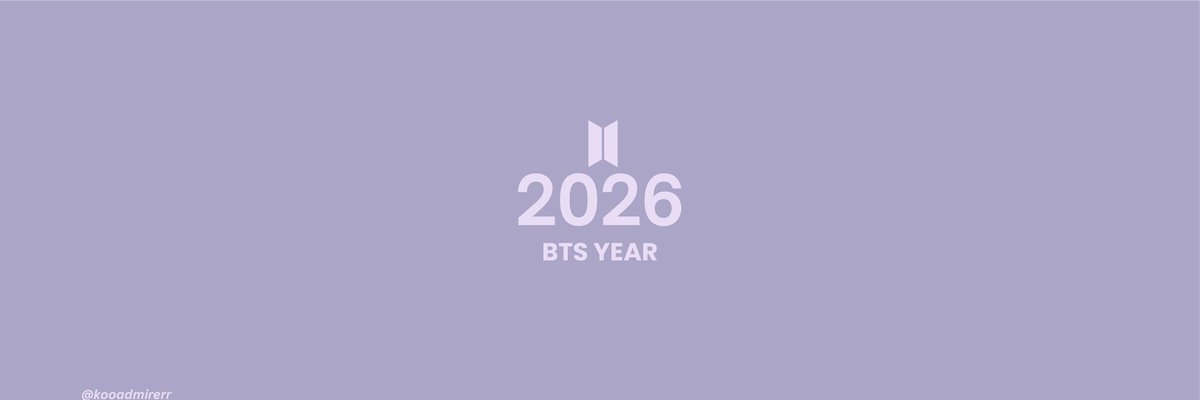 kooadmirerr's tweet image. bts year headers