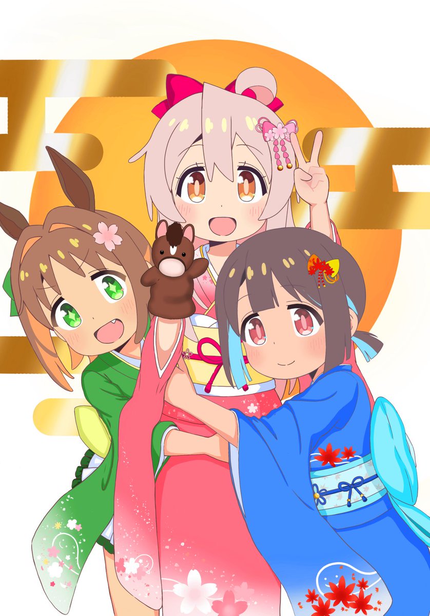 明けましておめでとうございます、皆様今年もよろしくお願いします。
 #おにまい #おにまいお絵描き