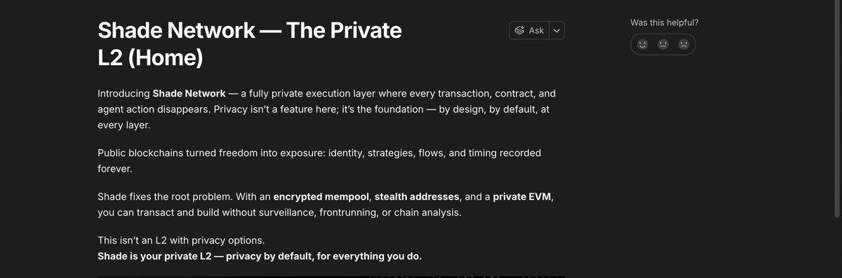 Skipping Shade:

Affiliated to previous rug pull
Website flagged as harmful 
Low quality docs written ChatGPT 
No record of team or founder. 

🫡