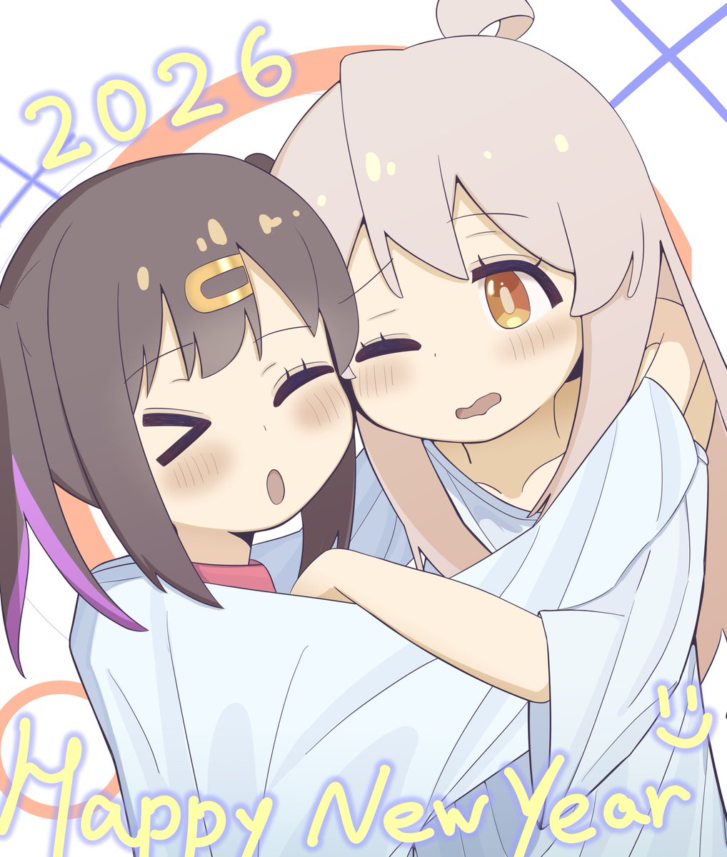 #おにまい 
#おにまいお絵描き　
Happy New year! 
今年もよろしくお願いします！