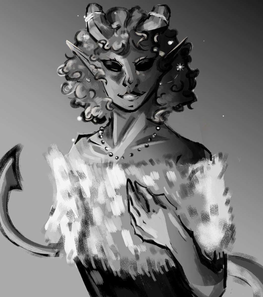JazzyLoons's tweet photo. Ain't she a darling? 
#art #artist #Blackandwhite #noir #characterart https://t.co/EQDPVMn3HK