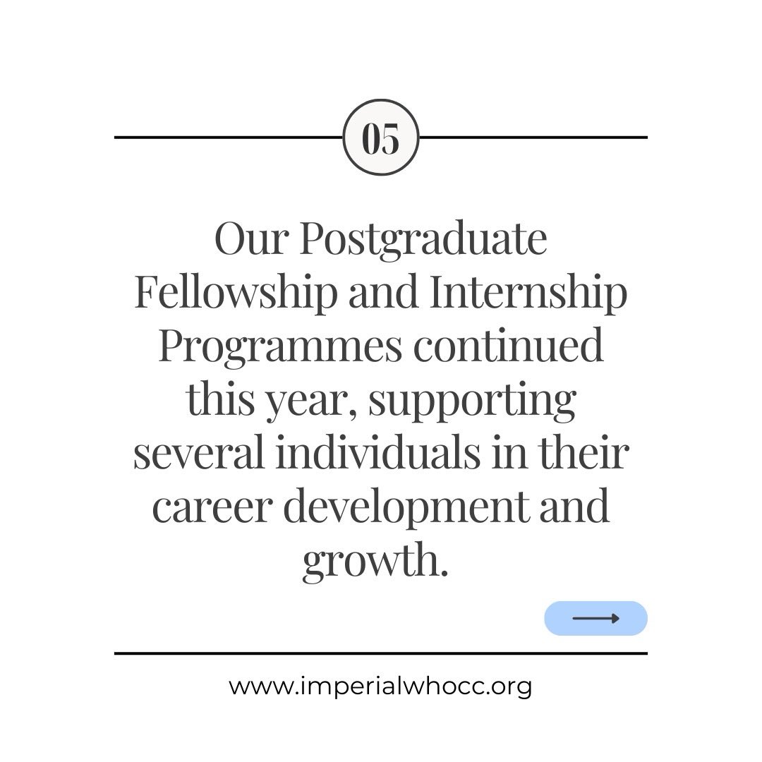 ImperialCCentre's tweet photo. Last Day of WHOCC Wrapped; Welcoming the New Year. 

In 2025, our Postgraduate Fellowship and Internship Programmes continued to support early career professionals in developing their expertise across key public health areas. 

We look forward to reflecting on the Year 2026! https://t.co/Q2vywi1FF6