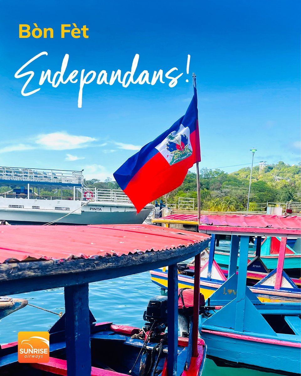 On this day of independence and new beginnings, we celebrate a nation whose spirit continues to inspire the Caribbean and beyond.

Happy Haitian Independence Day as we step into the year ahead with hope, unity, and a renewed sense of connection.
Ayiti se fyète nou. Ansanm, n ap