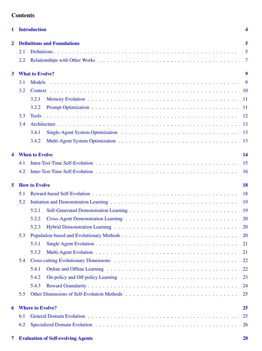 self-evolving agents overview