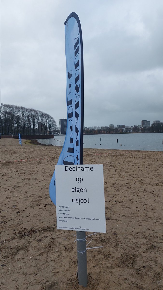 Soepzooi en buitenboel klaar. #sloterplas