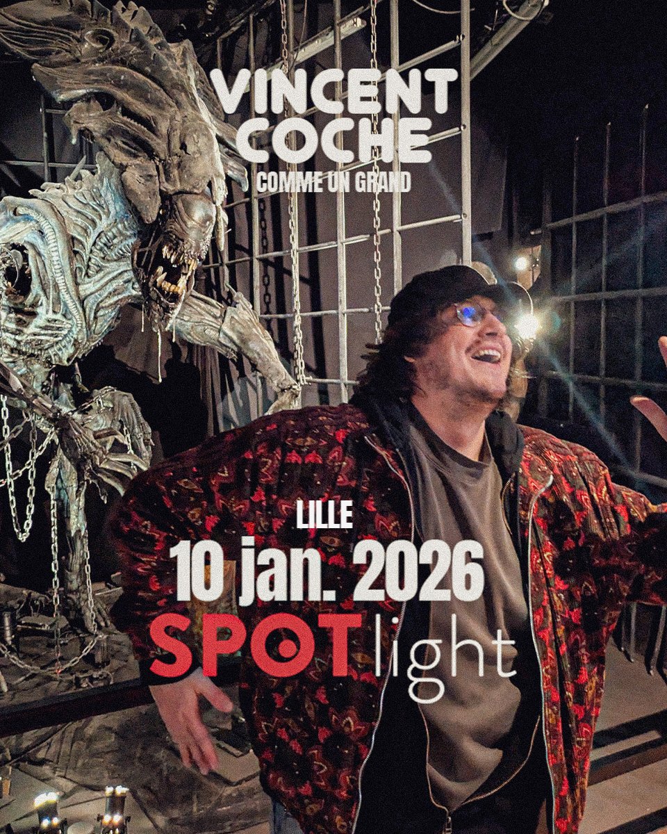 VARoBAZ's tweet photo. Yo la team !
Ce mois de janvier, je serais au @spotlightlille  le 10 janvier !😁
Le 15 janvier à Paris au @aupointvirgule ! 😎
Et pour finir, le 27 janvier à Comines-Warneton chez @leptitpincesansrire_
La bonne vie et bonne année ❤ https://t.co/vuWj7ijK8c