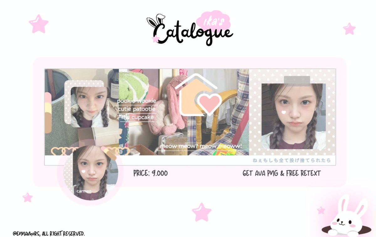 lovelyzrjn's tweet image. help rt yaa, timakaciii &amp;lt;/3

haii, ada layout hanni dan carmen yang bisa di jemput di dm nya @ennamors 🦭 price nya 9.OOO get png ava, marii jajann! :3
#zonauang