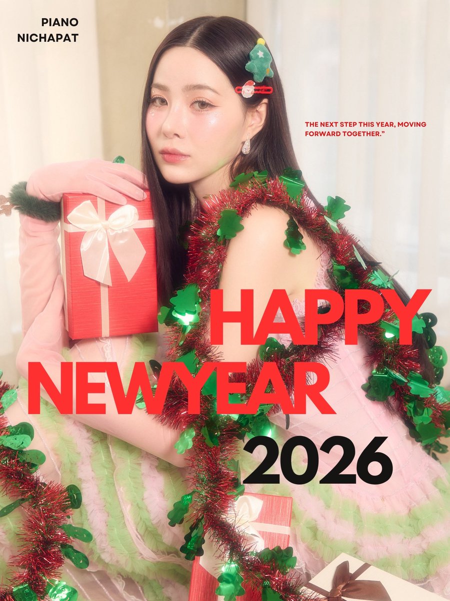 Grow_officialth's tweet photo. HAPPY NEW YEAR 2026 ✨💝
A new chapter begins.
The next step this year, moving forward together. ✨
#GrowEnt #Pianonichapat https://t.co/XbfGASVmxB