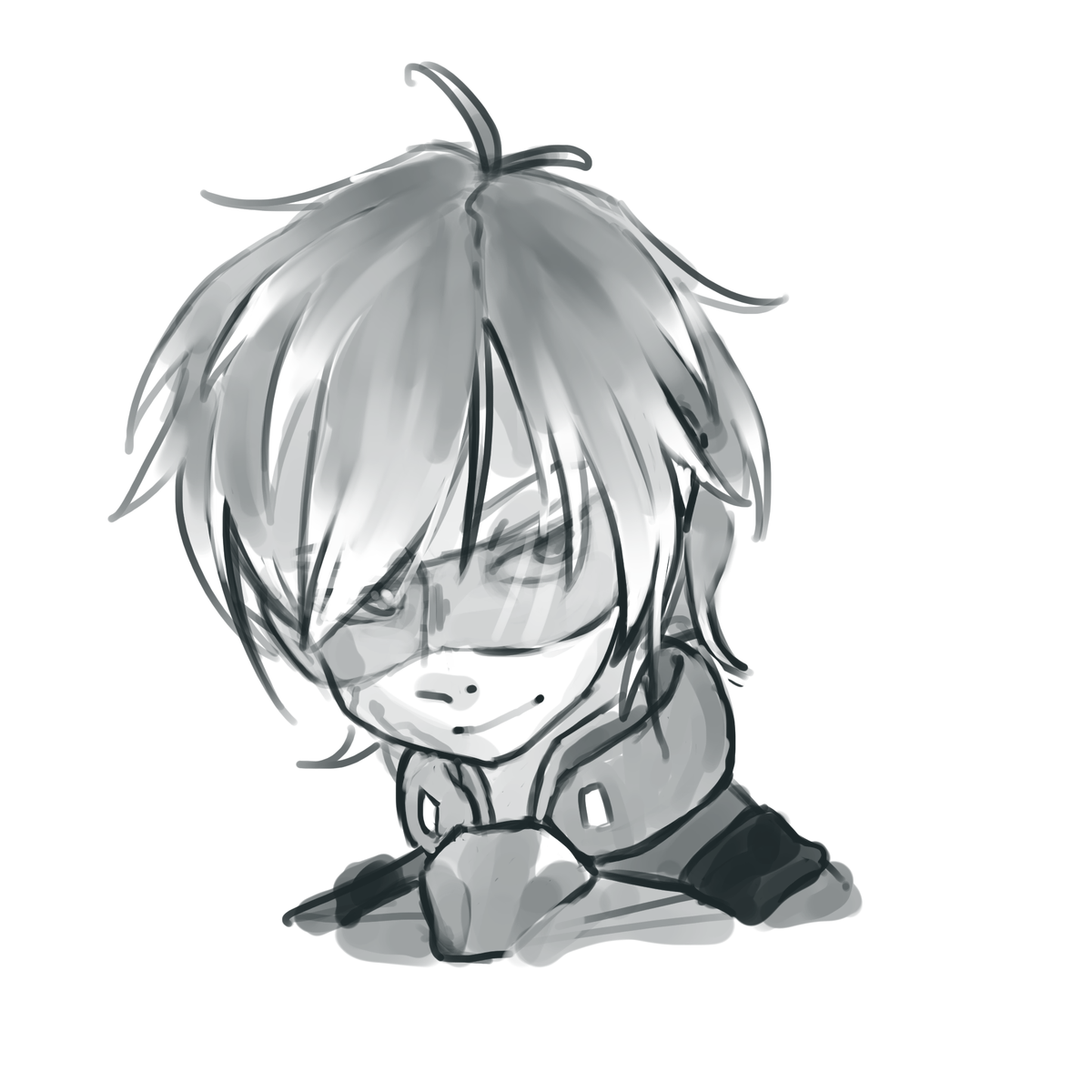 Portrait croquis pour <a href="/Mysth74__/">mysth74</a> cadeau de mon anniversaire :D