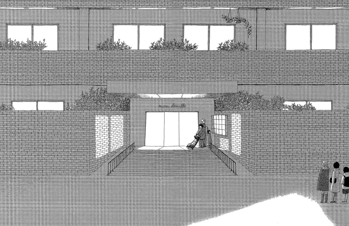 왠지 아득하게 멍~해지는 창문의 탁 트인 여백과 역광(프린세스 메종은 여백의 미 그 자체인 만화임... 저 텅빈 공간에 만감이 담겨있음ㄹㅇ)
하루를 마치고 집에 갈 때 느껴지는 지하철 조명과 불 켜진 밤거리의 그 공기 소음 침침함 나른함
숨을 죽이게 되고 서글퍼지기도하는 이런 침묵